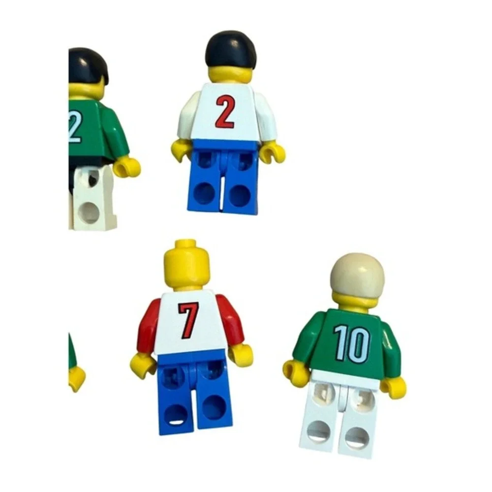Lego Soccer Mini‎ Figs Minifigures 7 pc Mixed Lot Bundle Toys 90s Y2k Collection